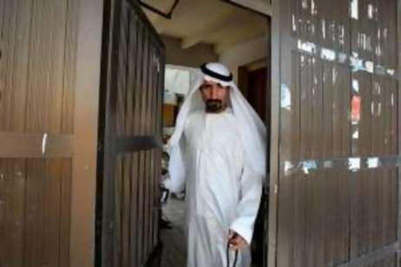 DUBAI, UNITED ARAB EMIRATES- Sep 3:  Mohammed hussain Abdulah from Bidoon family staying in the Satwa area of Dubai. ( Pawan Singh / The National )
Story by Salam *** Local Caption ***  PS005- BIDOON.jpg