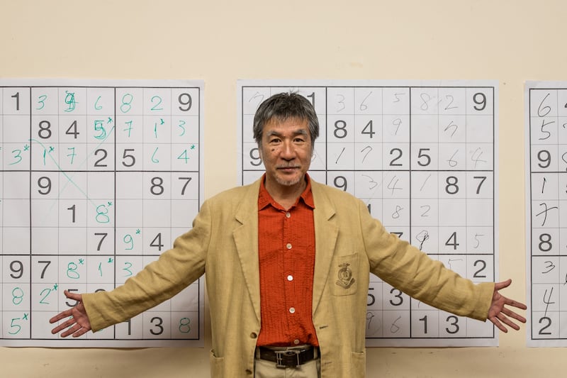 Sudoku, a simplified version of an older game, was created by Japanese puzzle manufacturer Maki Kaji in 1984, and became a worldwide phenomenon. AFP