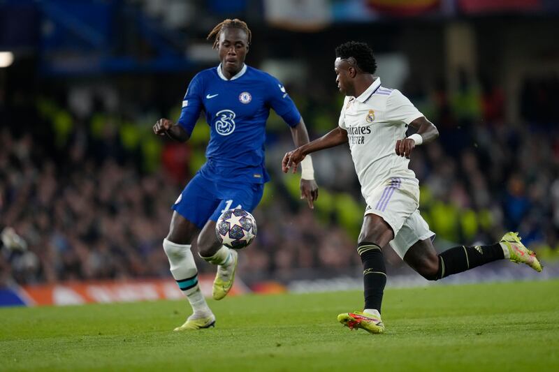 Trevoh Chalobah – 5. Came into the starting line-up for Koulibaly, who was injured in the first leg, and headed away a dangerous free-kick from the Chelsea box. Was beaten down the left wing by Rodrygo for the goal that killed the tie. AP 