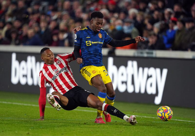 Ethan Pinnock - 6: Impressive first half and coped comfortably with what little United threw at him. Even when he swung and missed at a clearance it went safely out for a goal kick. Much less convincing after the break as Brentford's defence was ripped open three times. Careless ball out from defence led to United’s second. PA