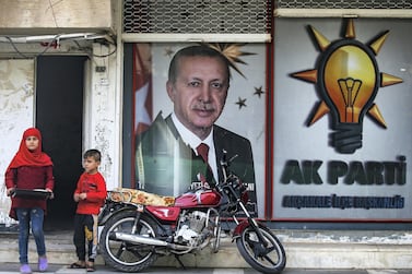 Members of President Recep Tayyip Erdogan ruling Justice and Development Party, AKP, are starting fall out of love with his brand of democracy. AP 