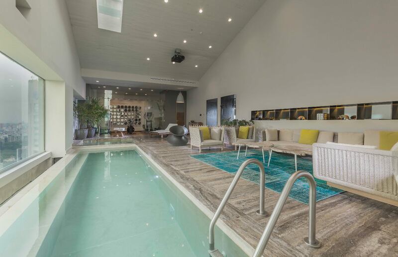 The presidential suite at InterContinental Presidente Mexico City features its own swimming pool. Photo: InterContinental Hotels