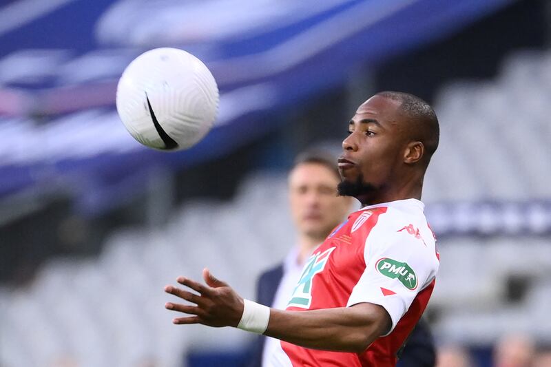 Monaco defender Djibril Sidibe.