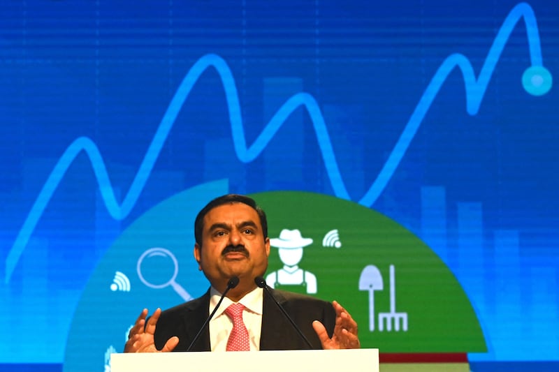 Gautam Adani has shed $74.5 billion from his personal fortune since the Hindenburg Research report was released on January 24. AFP
