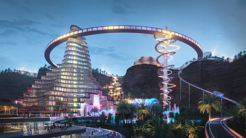 Qiddiya City, an entertainment development located on the outskirts of Riyadh, will be home to the kingdom's first theme park. Courtesy Saudi Tourism
