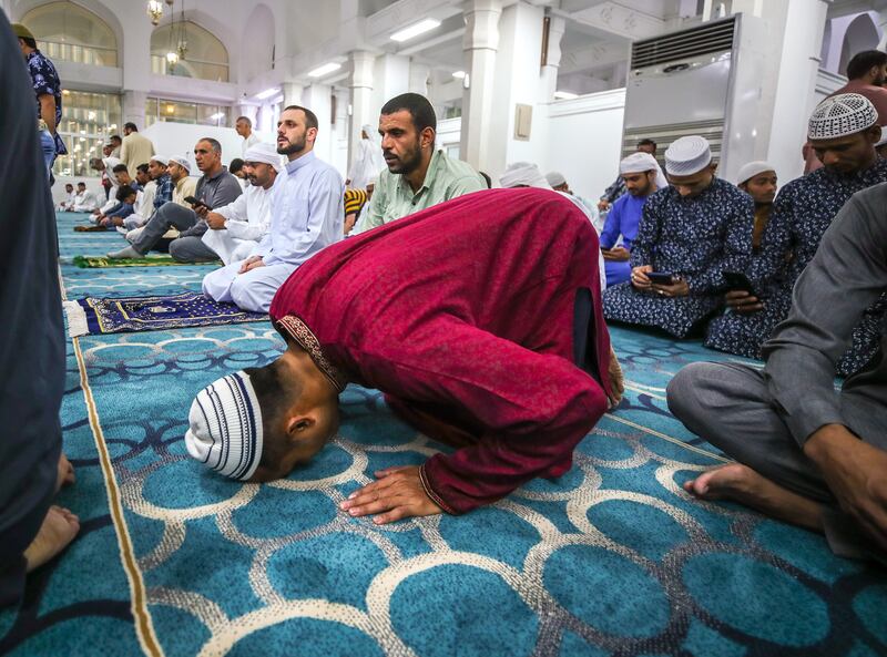 Thursday was the 29th and final day of Ramadan this year. Victor Besa / The National