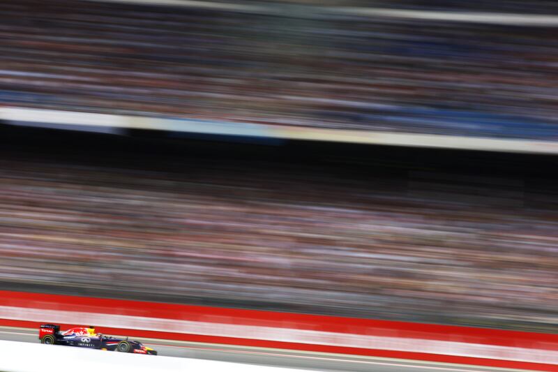 Red Bull's Sebastian Vettel of Germany. Getty Images