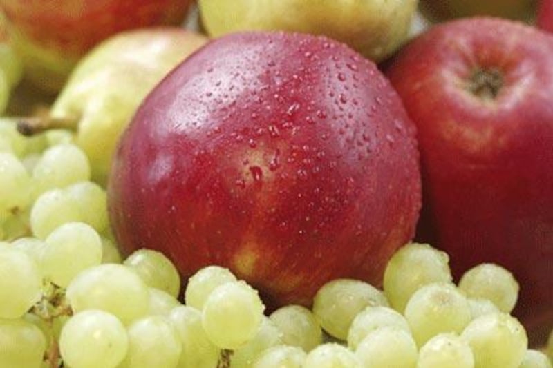 Shoppers who cannot find Grapples in their local grocery store can always grab an apple and a fistful of grapes and cram them into their mouths at the same time.
