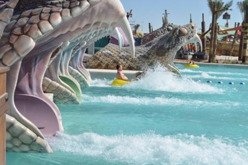 Why wait to the weekend to make a splash, Abu Dhabi's new waterpark has now officially opened early. Photo courtesy of Yas Waterworld.