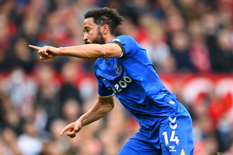 Right midfield: Andros Townsend (Everton) – Proving to be a brilliant signing and unexpectedly prolific, Townsend’s superbly-taken equaliser secured a point at Old Trafford. Getty