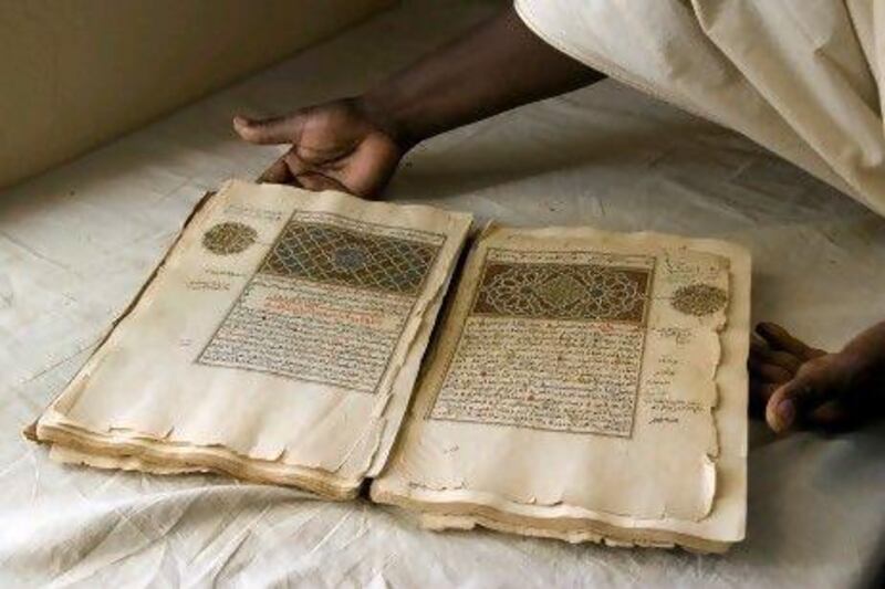 Some of the estimated 150,000 Timbuktu texts date to the 13th century.
