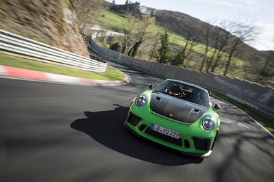 <p>The Porsche GT3 RS is gentler on the wallet</p>
