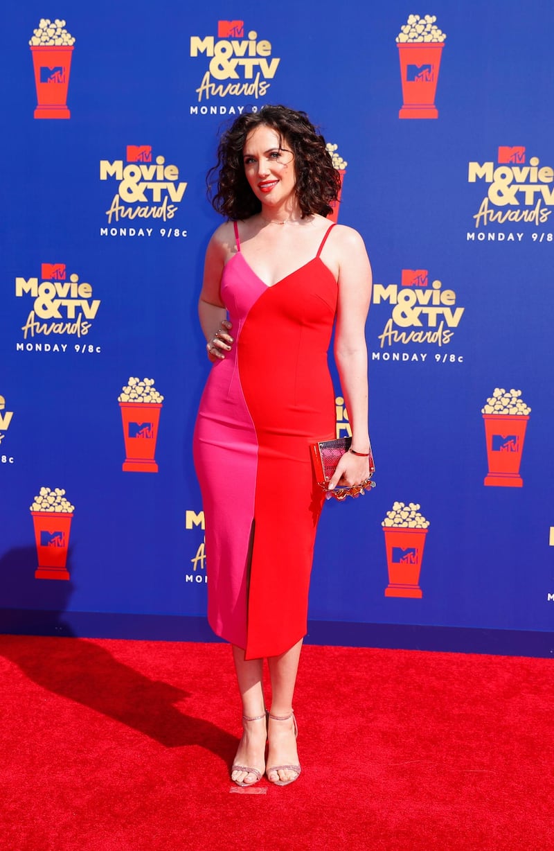 Kate Siegel arriving at the 2019 MTV Movie & TV Awards. Reuters