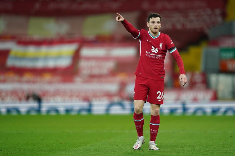 Left-back: Andrew Robertson (Liverpool) – A glorious cross for Diogo Jota’s goal and a marauding display from the one fit member of Liverpool’s first-choice back four. AFP