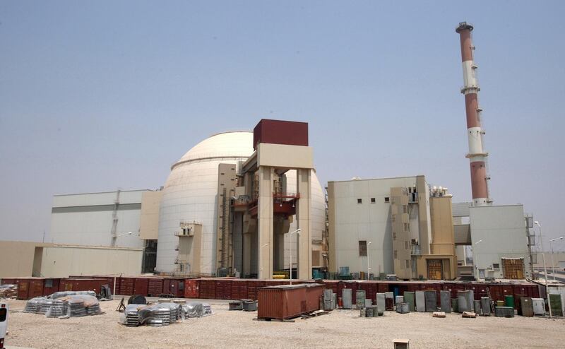 The Iranian nuclear power plant in Bushehr in 2010. EPA
