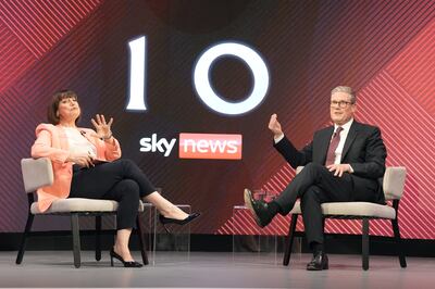 Labour Party leader Keir Starmer gave a very unusual answer during his interview with Sky's Beth Rigby. AP