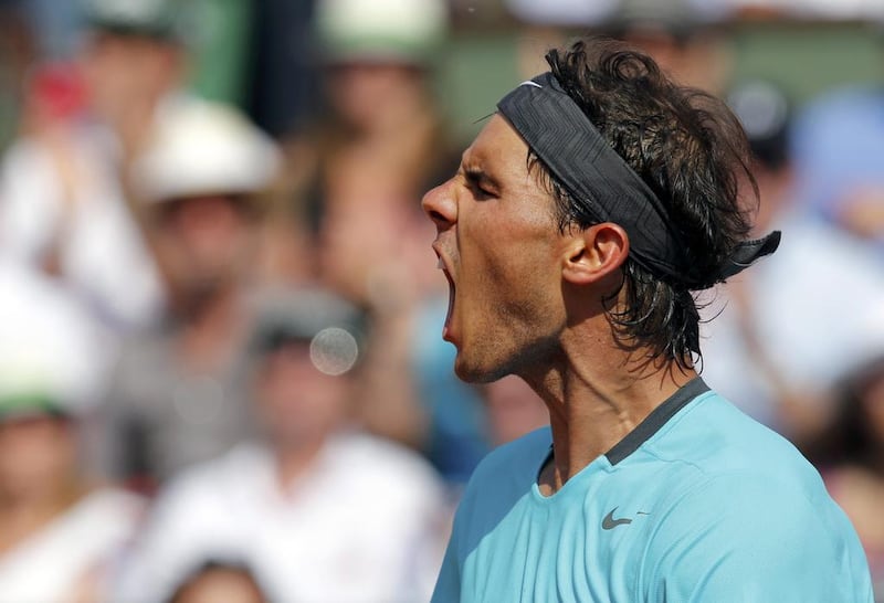 By now, Nadal was in more familiar territory – dominating his opponent at his favourite venue. Jean-Paul Pelissier / Reuters