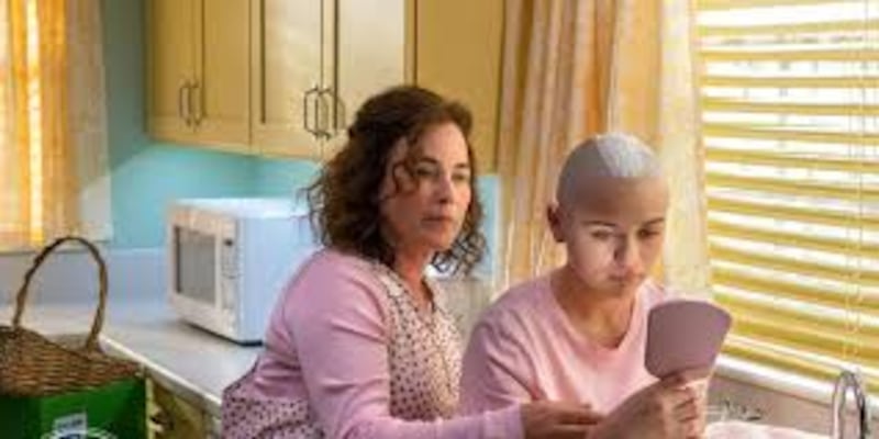 Joey King shaved her head three times for roles, most recently for 'The Act'. Photo: Hulu