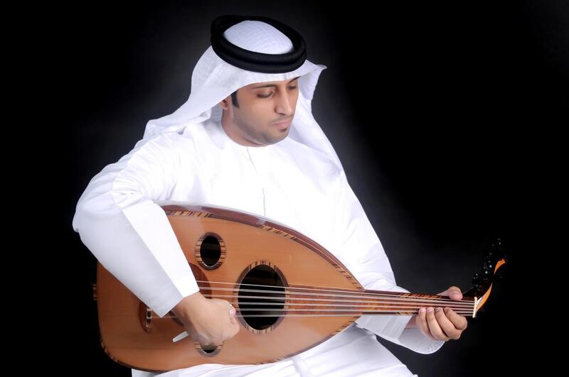 Emirati singer, oud player and composer Saeed Al Salem will perform with Jordi Savall tomorrow. Courtesy TCA Abu Dhabi