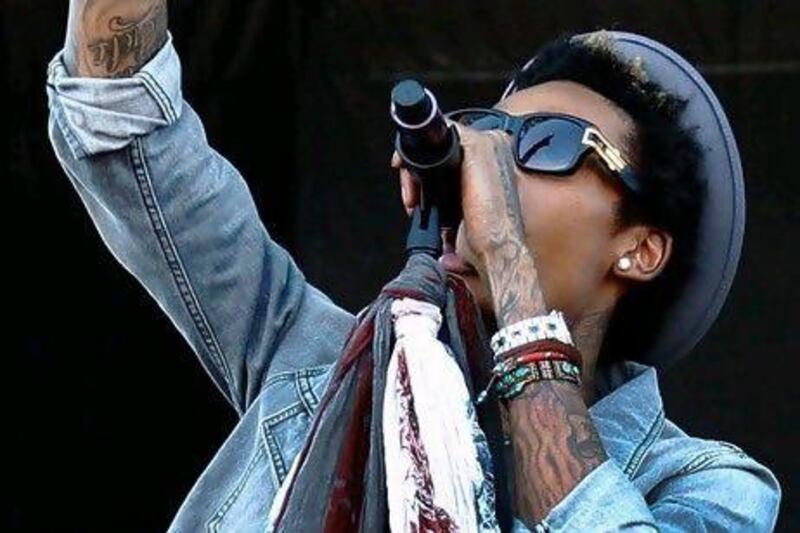 Wiz Khalifa performed in the United States earlier this month.