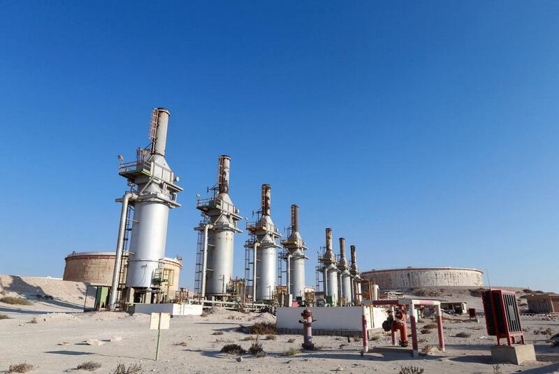 The Zueitina oil terminal near Benghazi. Libya and Nigeria may be asked to cut output. Esam Omran Al Fetori / Reuters