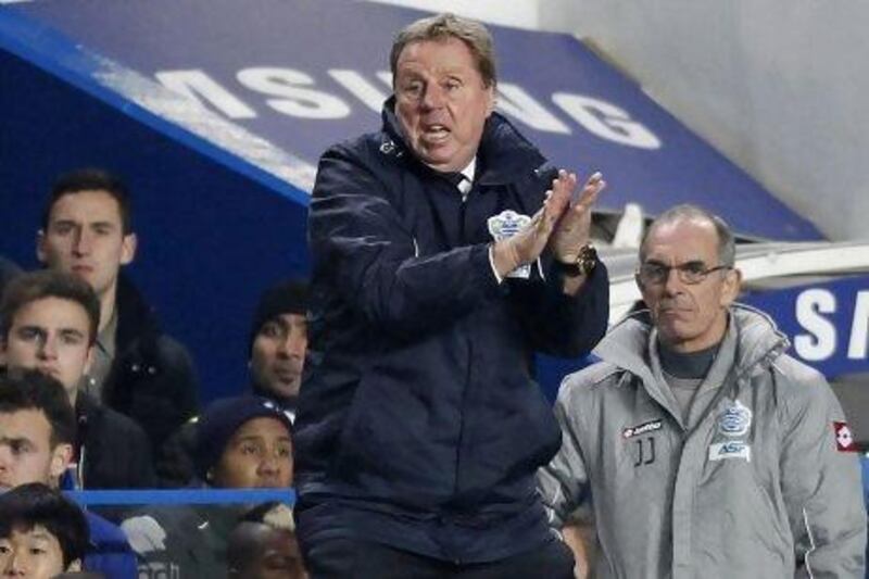 Harry Redknapp, the Queens Park Rangers manager, returns to Tottenham Hotspur today for the first time since he left. Ian Kington / AFP