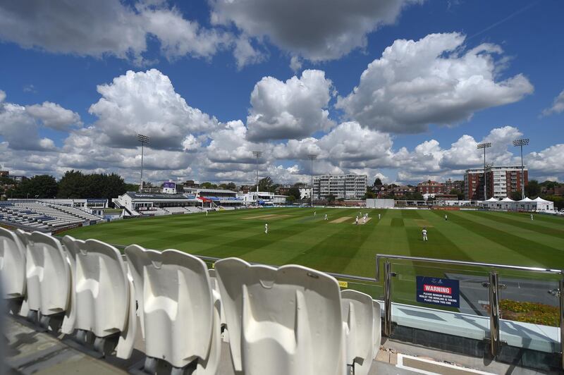 Action from Day 3 of the Bob Willis Trophy match between Sussex and Hampshire at the County Ground in Hove on Sunday, August 2. Getty