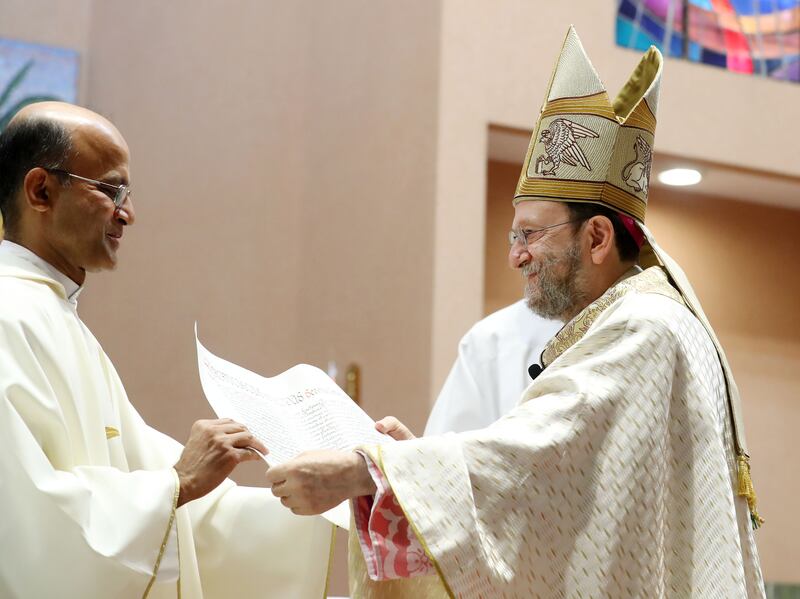 As Apostolic Vicar for Southern Arabia, Bishop Martinelli will guide about two million worshippers.