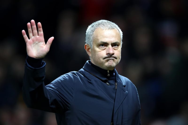 (File Photo) - MANCHESTER, ENGLAND - FEBRUARY 16:  Jose Mourinho, Manager of Manchester United applauds supporters during the UEFA Europa League Round of 32 first leg match between Manchester United and AS Saint-Etienne at Old Trafford on February 16, 2017 in Manchester, United Kingdom.  (Photo by Clive Brunskill/Getty Images)