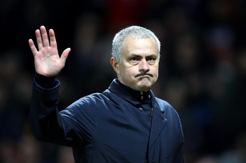 (File Photo) - MANCHESTER, ENGLAND - FEBRUARY 16:  Jose Mourinho, Manager of Manchester United applauds supporters during the UEFA Europa League Round of 32 first leg match between Manchester United and AS Saint-Etienne at Old Trafford on February 16, 2017 in Manchester, United Kingdom.  (Photo by Clive Brunskill/Getty Images)