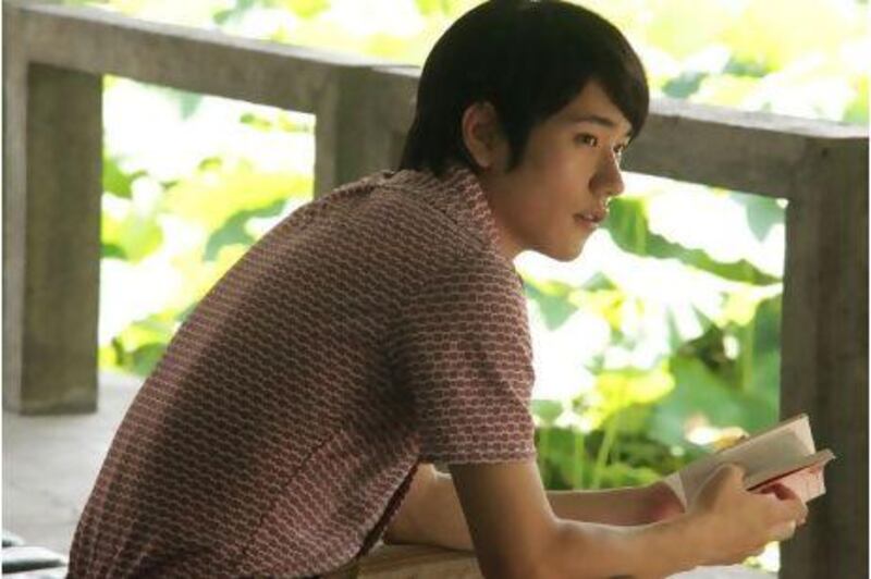 Ken'ichi Matsuyama as Toru Watanabe in Norwegian Wood, Tran Anh Hung's film of the novel by Haruki Murakami.
