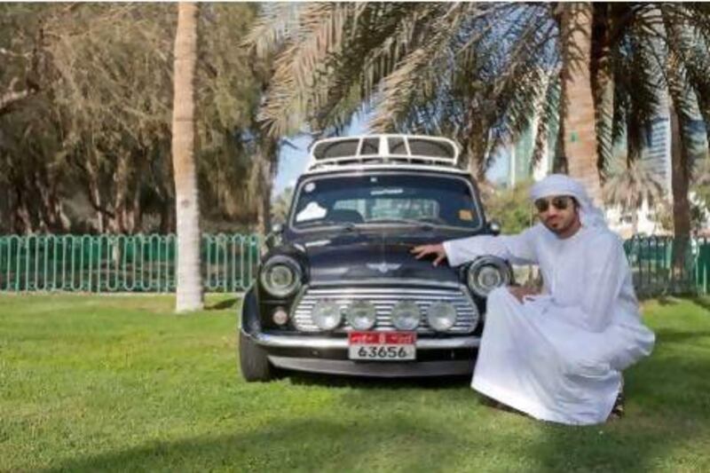 The Mini attracts a lot of attention on UAE roads. Lee Hoagland / The National