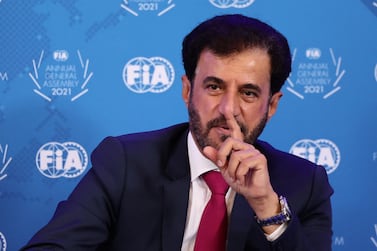 Formula One F1 - New FIA President Press Conference - Paris, France - December 17, 2021 New FIA president Mohammed Ben Sulayem during the press conference REUTERS / Sarah Meyssonnier