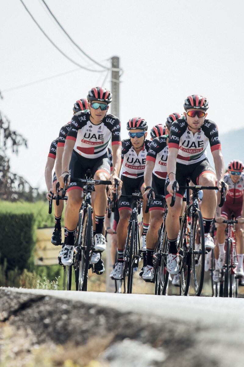 Vuelta - team shot