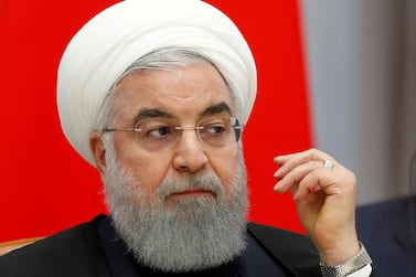 Iranian president Hassan Rouhani renewed US sanctions amounted to a "terrorist act".