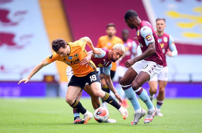 Diogo Jota - 5: Blazed woefully over the bar after Villa keeper threw ball straight to his feet in first half. PA