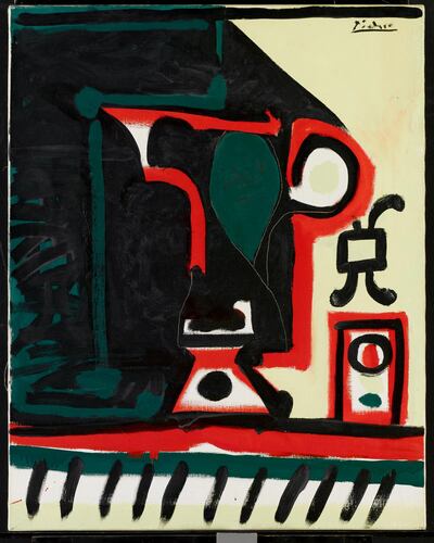 Picasso - Broc et Verre 1959. Courtesy of Opera Gallery *** Local Caption ***  Picasso - Broc et Verre 1959.jpeg