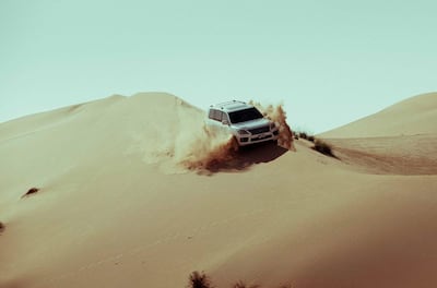 The Hameem Loop is a 55-kilometre self-drive route that's aimed at intermediate-level desert drivers. Courtesy DCT Abu Dhabi