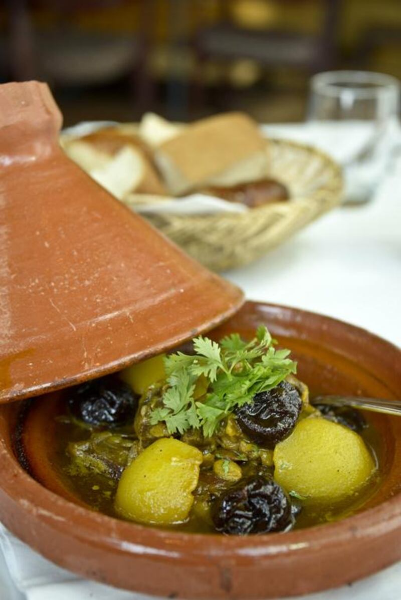 Lamb tagine at Al Maz by Momo at the Galleria mall in Abu Dhabi. Tastil Gonzalez Moure