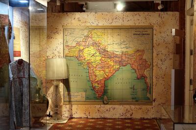 In the introductory gallery at the Partition Museum, there are 10 galleries in total over two floors. Partition Museum