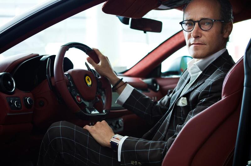 Giulio Zauner, the general manager of Ferrari Middle East & Africa, is excited about the future. Courtesy Ferrari