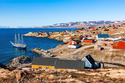 East Greenland town Ittoqqortoormiit. Getty Images