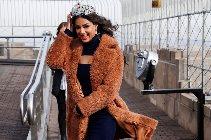 This is the first time Sandhu has visited New York, where she will work towards her goals and the wider aims of the Miss Universe Organisation. Reuters