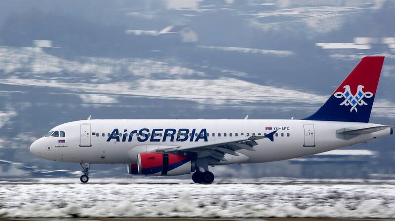 Etihad in August acquired a 49 per cent equity stake in Air Serbia. Dado Ruvic / Reuters