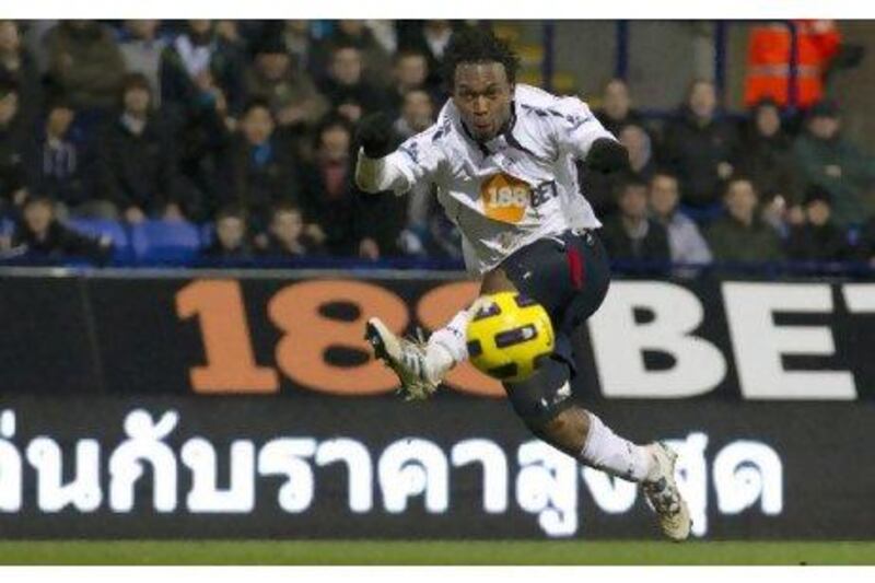 Daniel Sturridge has made an immediate impact for Bolton Wanderers with three goals from his first three games. Jon Super / AP Photo