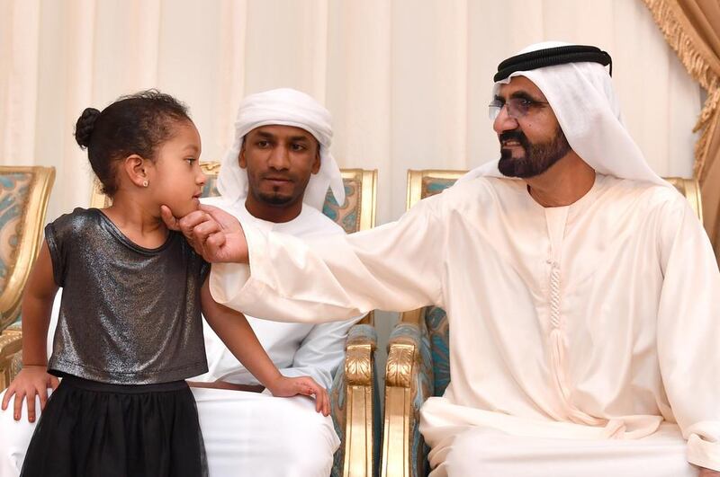 Sheikh Mohammed bin Rashid, Vice President and Ruler of Dubai, offers condolences to the family of Saeed Anbar Juma Al Falasi. The Emirati serviceman died while being treated in a Paris hospital for wounds received while serving with the Saudi-led coalition in Yemen. Wam