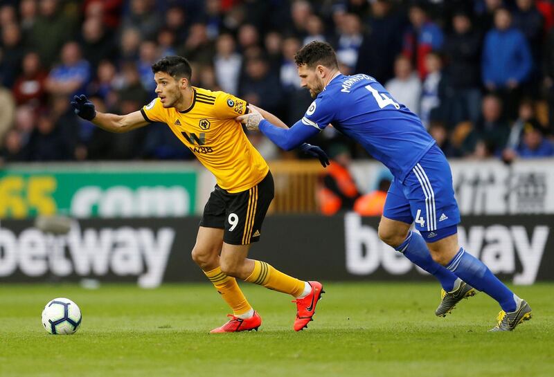 Striker: Raul Jimenez (Wolves) – Another goal, another assist. The Mexican’s wonderful debut season in England continued with a pivotal role as Wolves beat Cardiff. Reuters