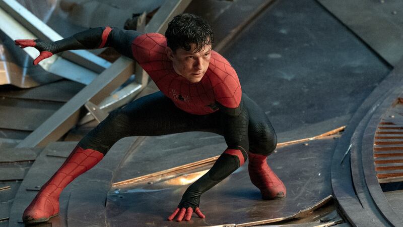 'Spider-Man: No Way Home' is the third film starring Tom Holland as the Marvel superhero. Sony Pictures via AP