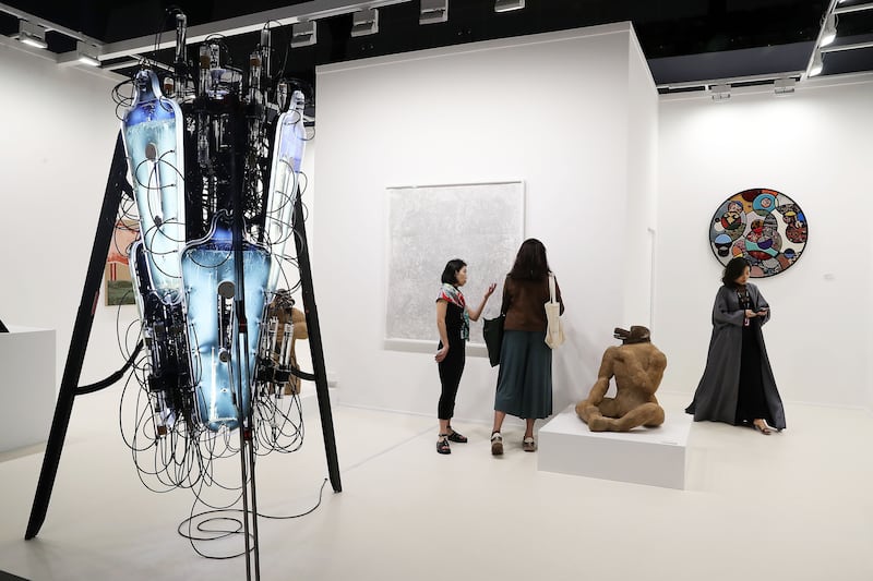 Art Dubai is back for its 16th year. All photos unless otherwise specified: Pawan Singh / The National