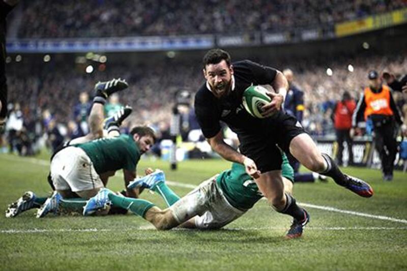 New Zealand's All Blacks could be set to play against the United States this year. Peter Morrison / AP Photo